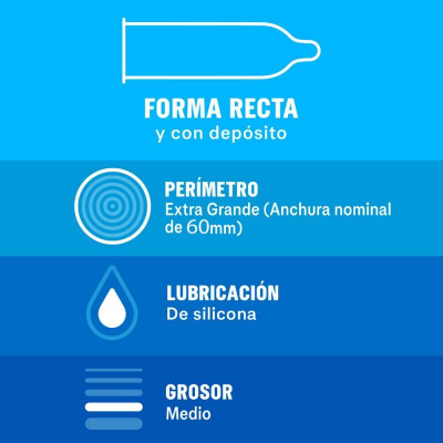 UNIDADES DUREX NATURAL XL 12