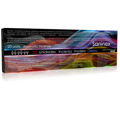 SANINEX AROMATIC INCENSE DESIRE 20 STICKS