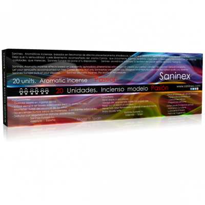 SANINEX AROM TIC INCENSE PASSI N 20 STICKS